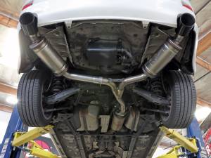 Afe - Advance Flow Engineering - 49-36055-C | AFE Power Takeda 2-1/2 IN 304 Stainless Steel Axle-Back Exhaust System w/ Carbon Fiber (2006-2013 IS250/IS350 V6-2.5L/3.5L) - Image 4