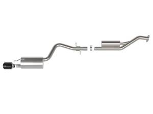 Afe - Advance Flow Engineering - 49-36058-B | AFE Power Takeda 2-1/2 IN 304 Stainless Steel Cat-Back Exhaust System w/ Black Tip (2001-2005 IS300 L6-3.0L) - Image 2