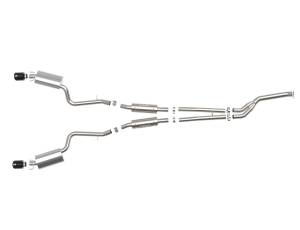 Afe - Advance Flow Engineering - 49-36059-B | AFE Power Takeda 3 IN to 2-1/2 IN 304 Stainless Steel Cat-Back Exhaust System w/ Black Tip (2016-2017 IS200t L4-2.0L t) - Image 2