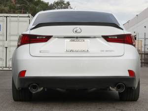 Afe - Advance Flow Engineering - 49-36059-P | AFE Power Takeda 3 IN to 2-1/2 IN 304 Stainless Steel Cat-Back Exhaust System w/Polish Tip (2016-2017 IS200t L4-2.0L t) - Image 6