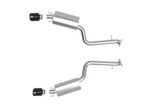 Afe - Advance Flow Engineering - 49-36060-B | AFE Power Takeda 2-1/2 IN 304 Stainless Steel Axle-Back Exhaust System w/ Black Tip (2014-2023 IS350 V6-3.5L) - Image 2
