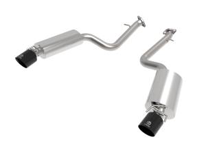 Afe - Advance Flow Engineering - 49-36060-B | AFE Power Takeda 2-1/2 IN 304 Stainless Steel Axle-Back Exhaust System w/ Black Tip (2014-2023 IS350 V6-3.5L) - Image 1