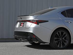 Afe - Advance Flow Engineering - 49-36060-B | AFE Power Takeda 2-1/2 IN 304 Stainless Steel Axle-Back Exhaust System w/ Black Tip (2014-2023 IS350 V6-3.5L) - Image 7