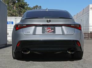 Afe - Advance Flow Engineering - 49-36060-B | AFE Power Takeda 2-1/2 IN 304 Stainless Steel Axle-Back Exhaust System w/ Black Tip (2014-2023 IS350 V6-3.5L) - Image 6