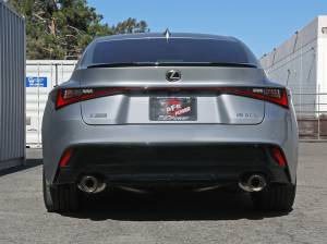 Afe - Advance Flow Engineering - 49-36060-C | AFE Power Takeda 2-1/2 IN 304 Stainless Steel Axle-Back Exhaust System Carbon Fiber (2014-2023 IS350 V6-3.5L) - Image 6