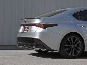 Afe - Advance Flow Engineering - 49-36060-P | AFE Power Takeda 2-1/2 IN 304 Stainless Steel Axle-Back Exhaust System w/Polish Tip (2014-2023 IS350 V6-3.5L) - Image 7