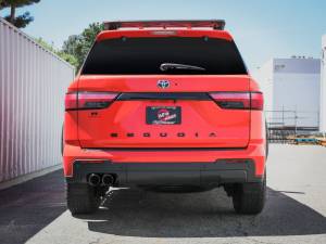 Afe - Advance Flow Engineering - 49-36068-B | aFe Power Vulcan Series 2-1/2 Inch To 3 Inch Stainless Steel Cat-Back Exhaust With Black Tip Toyota Sequoia V6-3.4L (tt) - Image 5