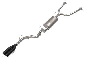 Afe - Advance Flow Engineering - 49-36068-B | aFe Power Vulcan Series 2-1/2 Inch To 3 Inch Stainless Steel Cat-Back Exhaust With Black Tip Toyota Sequoia V6-3.4L (tt) - Image 1