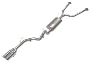 Afe - Advance Flow Engineering - 49-36068-P | aFe Power Vulcan Series 2-1/2 Inch To 3 Inch Stainless Steel Cat-Back Exhaust With Polished Tip Toyota Sequoia V6-3.4L (tt) - Image 1