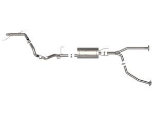 Afe - Advance Flow Engineering - 49-36069 | aFe Power Vulcan Series 2-1/2 Inch to 3 Inch Stainless Steel Cat-Back Hi-Tuck Exhaust System For Toyota Sequoia V6-3.4L (tt) - Image 2