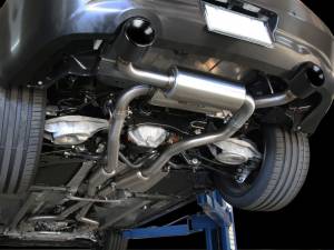 Afe - Advance Flow Engineering - 49-36103-B | AFE Power Takeda 2-1/2 IN 304 Stainless Steel Cat-Back Exhaust System w/ Black Tips (2014-2015 Q60 V6-3.7L) - Image 4