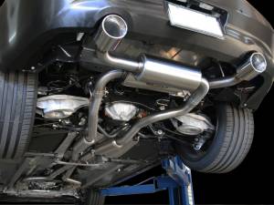 Afe - Advance Flow Engineering - 49-36103-P | AFE Power Takeda 2-1/2 IN 304 Stainless Steel Cat-Back Exhaust System w/ Polished Tips (2014-2015 Q60 V6-3.7L) - Image 4