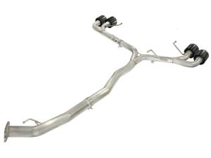 Afe - Advance Flow Engineering - 49-36108-C | AFE Power Takeda 3 IN to 2-1/2 IN 304 Stainless Steel Cat-Back Exhaust System (2009-2024 GT-R R35 V6-3.8L tt) - Image 3