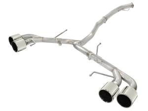 Afe - Advance Flow Engineering - 49-36108-P | AFE Power Takeda 3 IN to 2-1/2 IN 304 Stainless Steel Cat-Back Exhaust System w/Polish Tip (2009-2024 GT-R R35 V6-3.8L tt) - Image 2