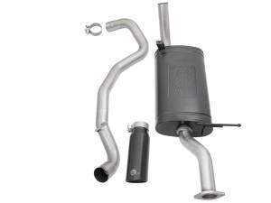 Afe - Advance Flow Engineering - 49-36121-B | AFE Power MACH Force-Xp 304 Stainless Steel Cat-Back Exhaust System w/ Black Tip (2001-2019 Patrol Y61 L6-4.8L) - Image 1