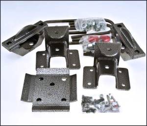 DJM Suspension - DJM2099-24 | DJM Suspension 2 Inch Front / 4 Inch Lowering Kit for 2003-2006 Silverado, Sierra 1500 2WD | Crew Cab with Welded Eye Hanger ONLY (Shocks Included) - Image 3