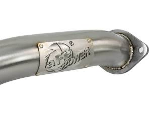 Afe - Advance Flow Engineering - 49-36130NM-P | AFE Power Takeda 2-1/2 IN 304 Stainless Steel Axle-Back Exhaust System w/ Polished Tips (2016-2024 Q50 V6-3.0L tt) - Image 2