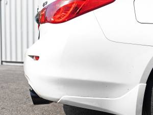 Afe - Advance Flow Engineering - 49-36132NM-B | AFE Power Takeda 2-1/2 IN 304 Stainless Steel Cat-Back Exhaust System w/ Black Tips (2016-2024 Q50 V6-3.0L tt) - Image 9