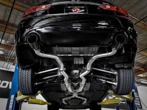 Afe - Advance Flow Engineering - 49-36132NM-B | AFE Power Takeda 2-1/2 IN 304 Stainless Steel Cat-Back Exhaust System w/ Black Tips (2016-2024 Q50 V6-3.0L tt) - Image 6