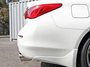 Afe - Advance Flow Engineering - 49-36132NM-P | AFE Power Takeda 2-1/2 IN 304 Stainless Steel Cat-Back Exhaust System w/ Polished Tips (2016-2024 Q50 V6-3.0L tt) - Image 8