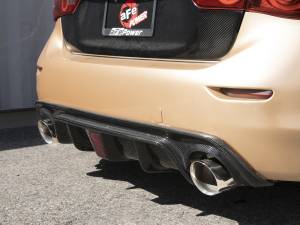 Afe - Advance Flow Engineering - 49-36136-P | AFE Power Takeda 2-1/2 IN 304 Stainless Steel Cat-Back Exhaust System w/ Polished Tips (2014-2015 Q50 V6-3.7L) - Image 5