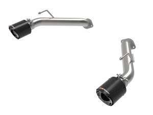 Afe - Advance Flow Engineering - 49-36137-C | AFE Power Takeda 2-1/2 IN 304 Stainless Steel Axle-Back Exhaust System w/ Carbon Fiber Tip (2023-2024 Z V6-3.0L tt) - Image 1