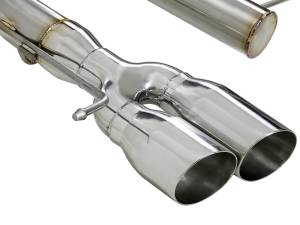 Afe - Advance Flow Engineering - 49-36302-P | AFE Power MACH Force-Xp 3 IN 304 Stainless Steel Axle-Back Exhaust System w/Polished Tip (2008-2013 135i E82/E88 L6-3.0L t) - Image 2