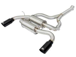 Afe - Advance Flow Engineering - 49-36325-B | AFE Power MACH Force-Xp 2-1/2 IN 304 Stainless Steel Axle-Back Exhaust System w/Black Tip (2012-2015 335i F30 L6-3.0L t) - Image 2