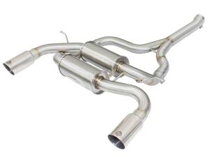 Afe - Advance Flow Engineering - 49-36325-P | AFE Power MACH Force-Xp 2-1/2 IN Stainless Steel Downpipe-Back Exhaust Sys w/Polished Tip (2012-2015 335i F30 L6-3.0L t) - Image 2