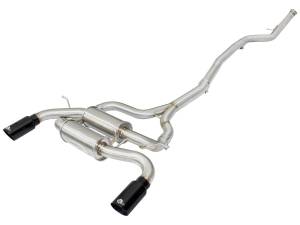 Afe - Advance Flow Engineering - 49-36326-B | AFE Power MACH Force-Xp 2-1/2 IN 304 Stainless Steel Cat-Back Exhaust System w/Black Tip (2012-2015 335i F30 L6-3.0L t) - Image 2