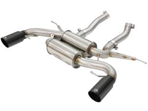 Afe - Advance Flow Engineering - 49-36327-B | AFE Power MACH Force-Xp 2-1/2 IN 304 Stainless Steel Axle-Back Exhaust System w/Black Tip (2007-2013 335i E90/92/93 L6-3.0L t) - Image 3