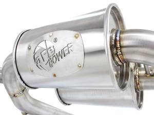 Afe - Advance Flow Engineering - 49-36327-P | AFE Power MACH Force-Xp 2-1/2 IN Stainless Steel Downpipe-Back Exhaust Sys w/Polished Tip (2007-2013 335i E90/92/93 L6-3.0L t) - Image 5