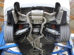 Afe - Advance Flow Engineering - 49-36328-B | AFE Power MACH Force-Xp 3 IN to 2-1/2 IN Stainless Steel Cat-Back Exhaust w/ Black Tip (2011-2013 335i E90/92 L6-3.0L t) - Image 8