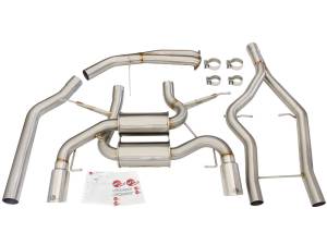 Afe - Advance Flow Engineering - 49-36328-P | AFE Power MACH Force-Xp 3 to 2-1/2 IN Stainless Steel Cat-Back Exhaust Sys w/Polished Tip (2011-2013 335i E90/92 L6-3.0L t) - Image 2