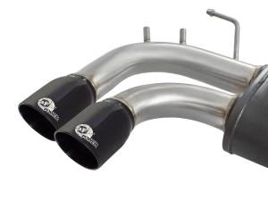 Afe - Advance Flow Engineering - 49-36329-B | AFE Power MACH Force-Xp 3 IN to 2-1/4 IN Stainless Steel Cat-Back Exhaust w/ Black Tip (2012-2016 328i F30 L4-2.0L t) - Image 5