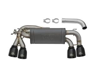 Afe - Advance Flow Engineering - 49-36333-B | AFE Power MACH Force-Xp 3 to 2-1/2 IN Stainless Steel Axle-Back Exhaust System w/Black Tip (2016-2018 M2 F87 L6-3.0L t) - Image 2