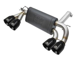 Afe - Advance Flow Engineering - 49-36333-B | AFE Power MACH Force-Xp 3 to 2-1/2 IN Stainless Steel Axle-Back Exhaust System w/Black Tip (2016-2018 M2 F87 L6-3.0L t) - Image 3