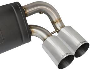 Afe - Advance Flow Engineering - 49-36333-P | AFE Power MACH Force-Xp 3 to 2-1/2 IN 304 Stainless Steel Axle-Back Exhaust w/Polished Tip (2016-2018 M2 F87 L6-3.0L t) - Image 7