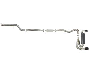 Afe - Advance Flow Engineering - 49-36340-B | AFE Power MACH Force-Xp 304 Stainless Steel Cat-Back Exhaust System w/Black Tips (2012-2015 335i F30 L6-3.0L t) - Image 2