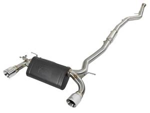 Afe - Advance Flow Engineering - 49-36340-P | AFE Power MACH Force-Xp 304 Stainless Steel Cat-Back Exhaust System w/Polished Tips (2012-2015 335i F30 L6-3.0L t) - Image 1