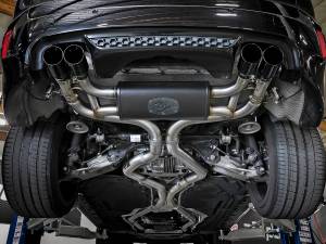 Afe - Advance Flow Engineering - 49-36341-B | AFE Power MACH Force-XP 3-1/2 IN 304 Stainless Steel Cat-Back Exhaust System w/ Black Tip (2015-2018 X5 M F85 V8-4.4L tt) - Image 6