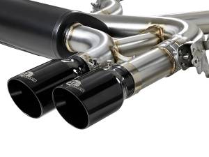 Afe - Advance Flow Engineering - 49-36341-B | AFE Power MACH Force-XP 3-1/2 IN 304 Stainless Steel Cat-Back Exhaust System w/ Black Tip (2015-2018 X5 M F85 V8-4.4L tt) - Image 4