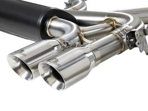 Afe - Advance Flow Engineering - 49-36341-P | AFE Power MACH Force-XP 3-1/2 IN 304 Stainless Steel Cat-Back Exhaust w/ Polished Tip (2015-2018 X5 M F85 V8-4.4L tt) - Image 4