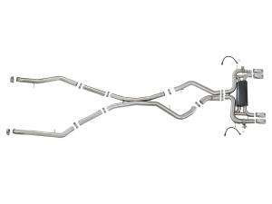 Afe - Advance Flow Engineering - 49-36341-P | AFE Power MACH Force-XP 3-1/2 IN 304 Stainless Steel Cat-Back Exhaust w/ Polished Tip (2015-2018 X5 M F85 V8-4.4L tt) - Image 2