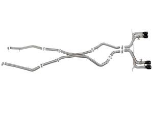 Afe - Advance Flow Engineering - 49-36342-B | AFE Power MACH Force-XP 3-1/2 IN 304 Stainless Steel Cat-Back Exhaust w/ Black Tip  (2015-2018 X5 M F85 V8-4.4L tt) - Image 2