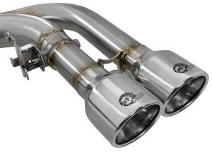 Afe - Advance Flow Engineering - 49-36342-P | AFE Power MACH Force-XP 3-1/2 IN 304 Stainless Steel Cat-Back Exhaust w/ Polished Tip  (2015-2018 X5 M F85 V8-4.4L tt) - Image 5