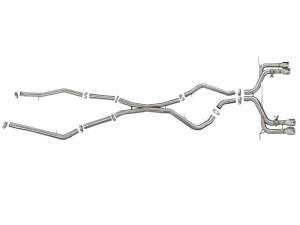 Afe - Advance Flow Engineering - 49-36342-P | AFE Power MACH Force-XP 3-1/2 IN 304 Stainless Steel Cat-Back Exhaust w/ Polished Tip  (2015-2018 X5 M F85 V8-4.4L tt) - Image 2