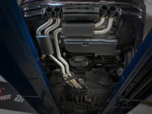 Afe - Advance Flow Engineering - 49-36344-B | AFE Power MACH Force-XP 2-1/2 IN 304 Stainless Steel Cat-Back Exhaust System w/ Black Tips (2001-2006 M3 E46 L6-3.2L) - Image 7