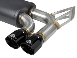 Afe - Advance Flow Engineering - 49-36344-B | AFE Power MACH Force-XP 2-1/2 IN 304 Stainless Steel Cat-Back Exhaust System w/ Black Tips (2001-2006 M3 E46 L6-3.2L) - Image 4