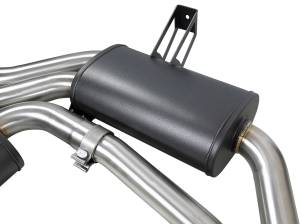 Afe - Advance Flow Engineering - 49-36344-B | AFE Power MACH Force-XP 2-1/2 IN 304 Stainless Steel Cat-Back Exhaust System w/ Black Tips (2001-2006 M3 E46 L6-3.2L) - Image 5